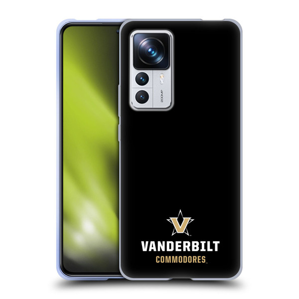Vanderbilt University Vandy Vanderbilt University Logotype Soft Gel Case for Xiaomi 12T Pro