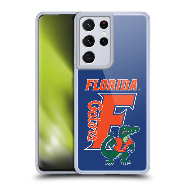 University Of Florida UF University of Florida Art Loud And Proud Soft Gel Case for Samsung Galaxy S21 Ultra 5G