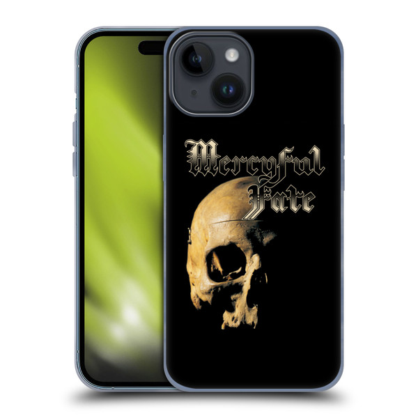 Mercyful Fate Black Metal Skull Soft Gel Case for Apple iPhone 15