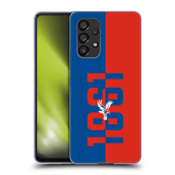 Crystal Palace FC Crest 1861 Soft Gel Case for Samsung Galaxy A53 5G (2022)
