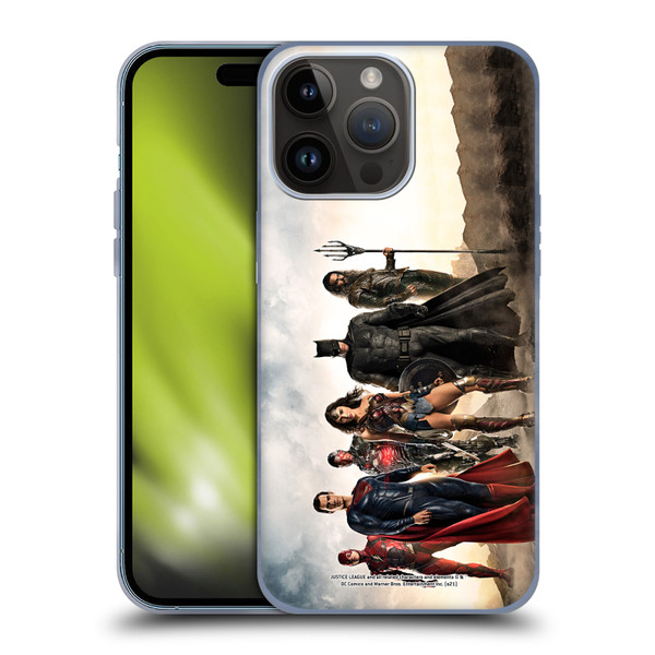 Zack Snyder's Justice League Snyder Cut Photography Group Soft Gel Case for Apple iPhone 15 Pro Max