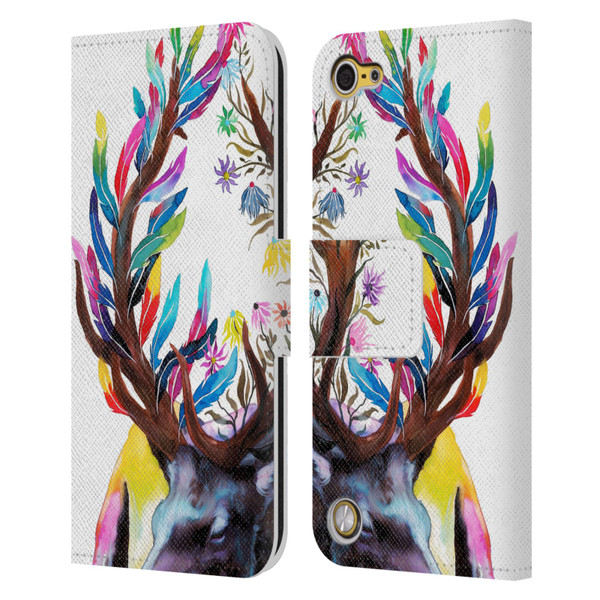 Pixie Cold Animals Memories Leather Book Wallet Case Cover For Apple iPod Touch 5G 5th Gen