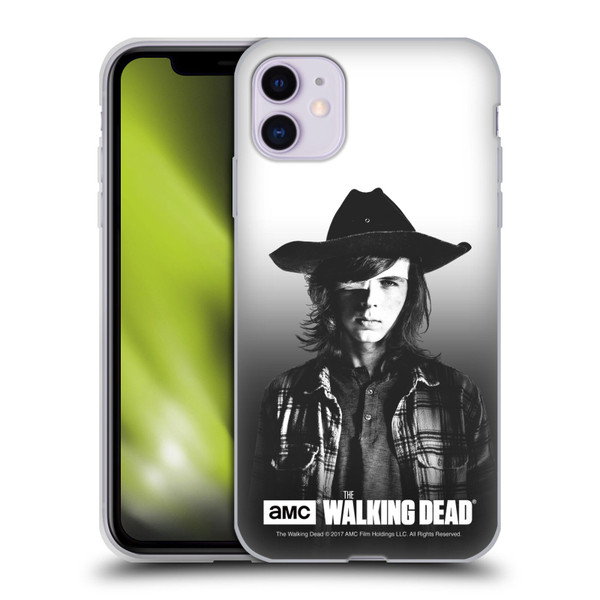 AMC The Walking Dead Filtered Portraits Carl Soft Gel Case for Apple iPhone 11
