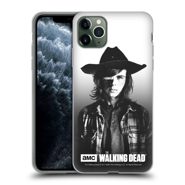 AMC The Walking Dead Filtered Portraits Carl Soft Gel Case for Apple iPhone 11 Pro Max