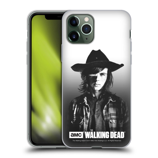 AMC The Walking Dead Filtered Portraits Carl Soft Gel Case for Apple iPhone 11 Pro