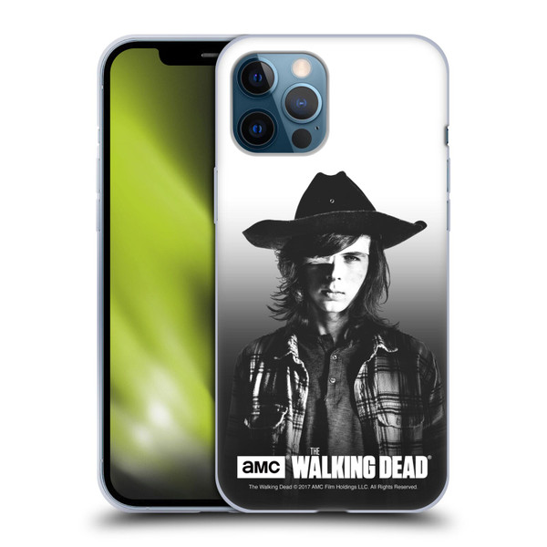 AMC The Walking Dead Filtered Portraits Carl Soft Gel Case for Apple iPhone 12 Pro Max