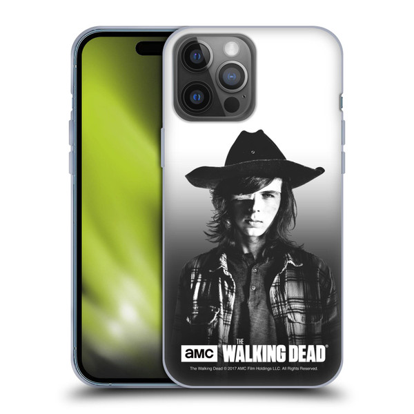 AMC The Walking Dead Filtered Portraits Carl Soft Gel Case for Apple iPhone 14 Pro Max