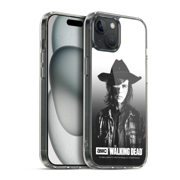 AMC The Walking Dead Filtered Portraits Carl Soft Gel Case for Apple iPhone 15 Plus & MagSafe