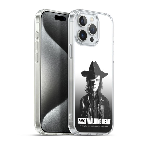 AMC The Walking Dead Filtered Portraits Carl Soft Gel Case for Apple iPhone 15 Pro Max & MagSafe