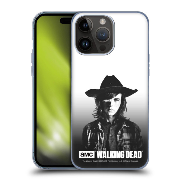 AMC The Walking Dead Filtered Portraits Carl Soft Gel Case for Apple iPhone 15 Pro Max
