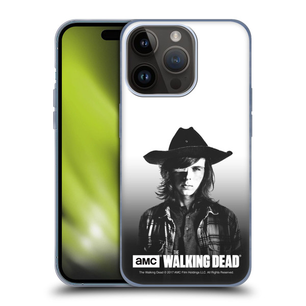 AMC The Walking Dead Filtered Portraits Carl Soft Gel Case for Apple iPhone 15 Pro