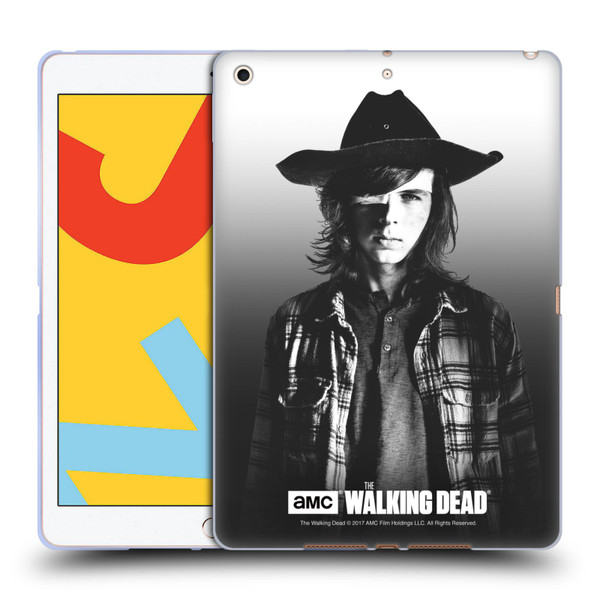 AMC The Walking Dead Filtered Portraits Carl Soft Gel Case for Apple iPad 10.2 2019/2020/2021