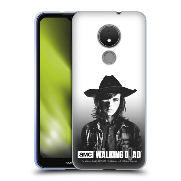 AMC The Walking Dead Filtered Portraits Carl Soft Gel Case for Nokia C21