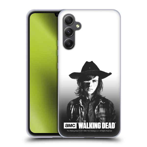 AMC The Walking Dead Filtered Portraits Carl Soft Gel Case for Samsung Galaxy A34 5G