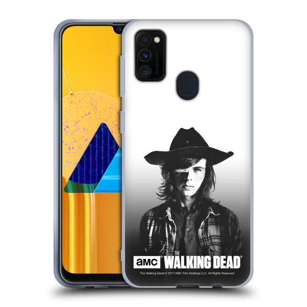AMC The Walking Dead Filtered Portraits Carl Soft Gel Case for Samsung Galaxy M30s (2019)/M21 (2020)