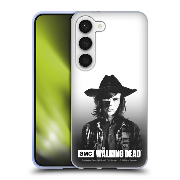 AMC The Walking Dead Filtered Portraits Carl Soft Gel Case for Samsung Galaxy S23 5G