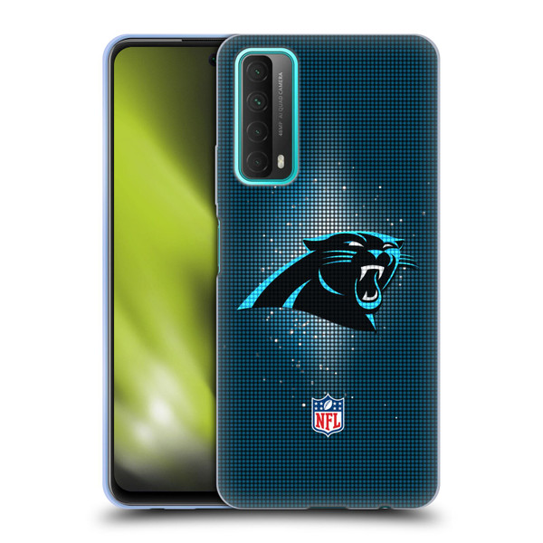 NFL Carolina Panthers Artwork LED Soft Gel Case for Huawei P Smart (2021)