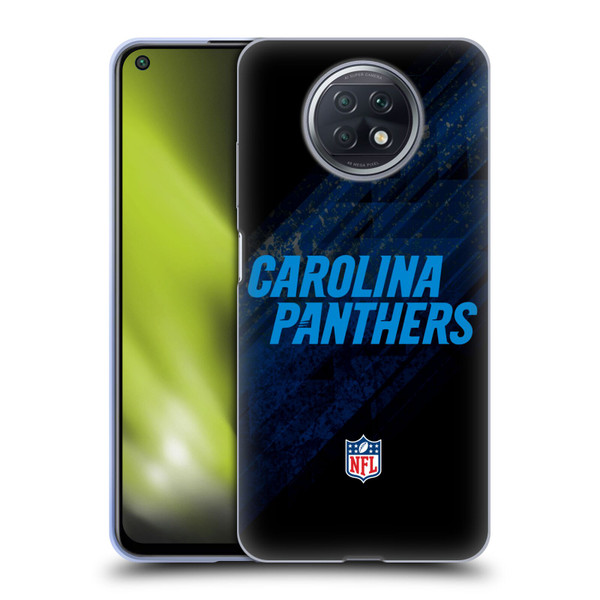 NFL Carolina Panthers Logo Blur Soft Gel Case for Xiaomi Redmi Note 9T 5G