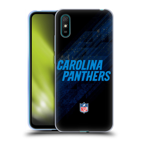 NFL Carolina Panthers Logo Blur Soft Gel Case for Xiaomi Redmi 9A / Redmi 9AT
