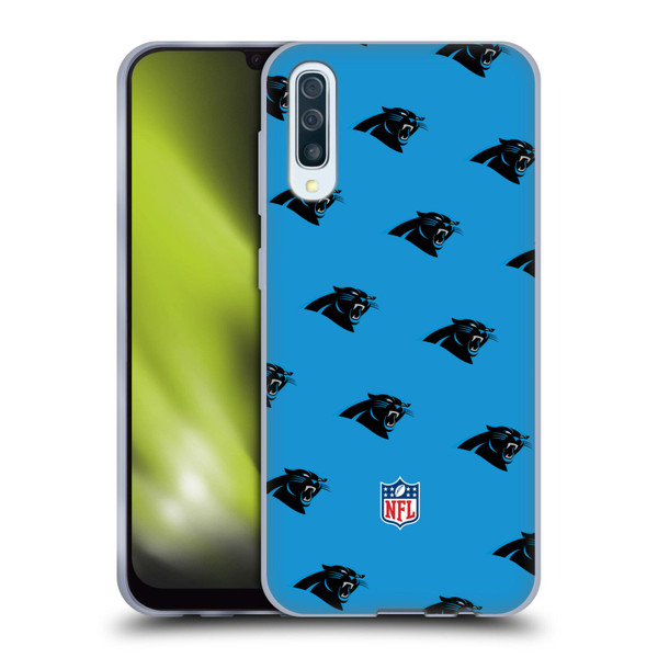 NFL Carolina Panthers Artwork Patterns Soft Gel Case for Samsung Galaxy A50/A30s (2019)