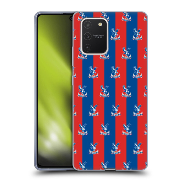 Crystal Palace FC Crest Pattern Soft Gel Case for Samsung Galaxy S10 Lite