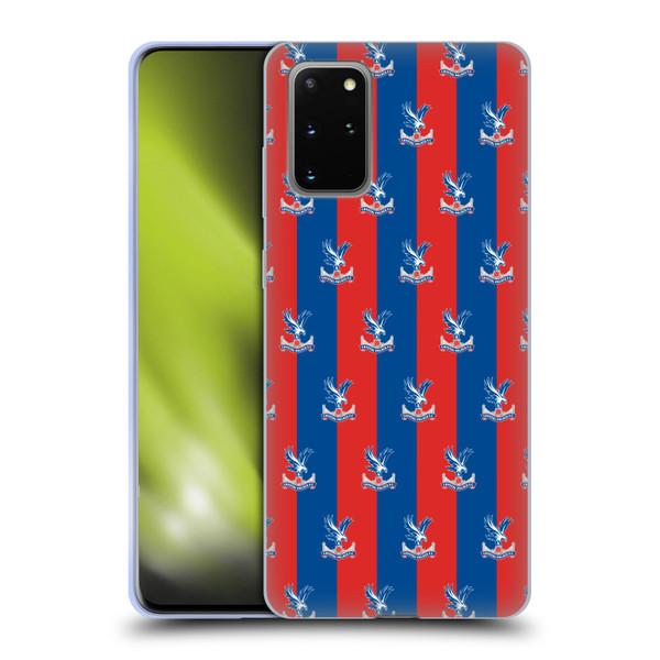 Crystal Palace FC Crest Pattern Soft Gel Case for Samsung Galaxy S20+ / S20+ 5G