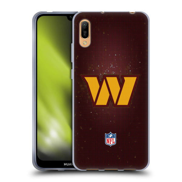 NFL Washington Football Team Artwork LED Soft Gel Case for Huawei Y6 Pro (2019)