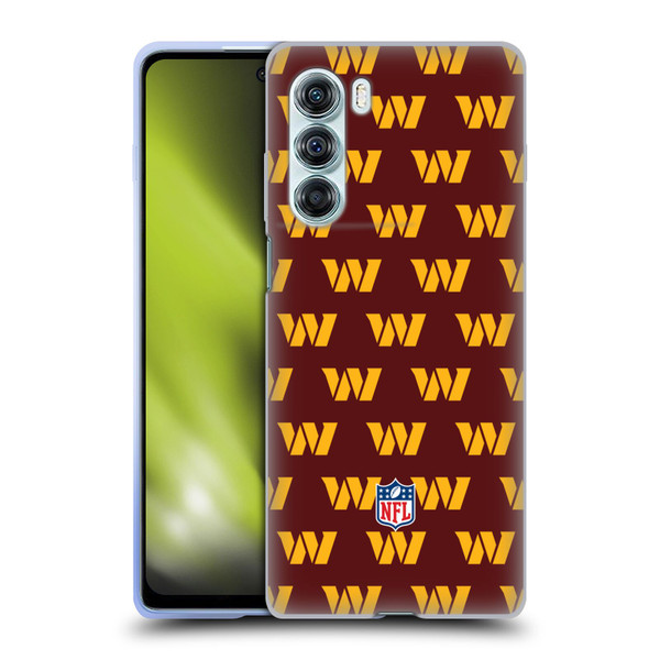 NFL Washington Football Team Artwork Patterns Soft Gel Case for Motorola Edge S30 / Moto G200 5G