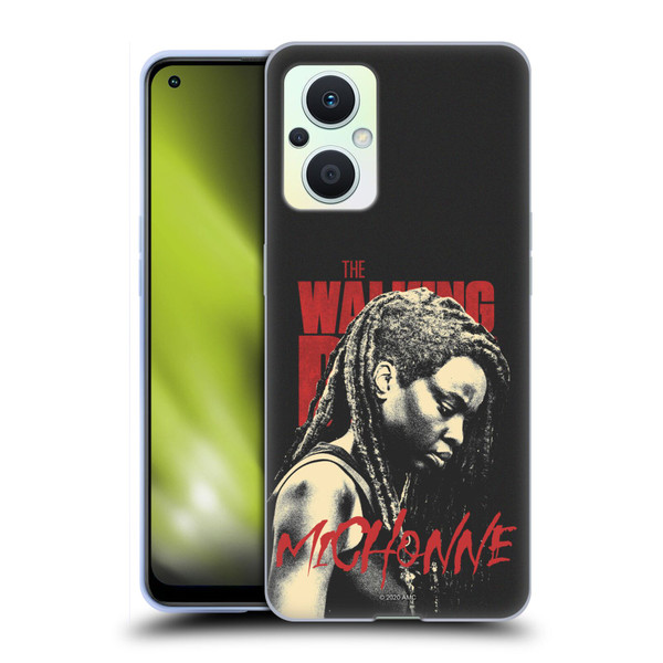 AMC The Walking Dead Season 10 Character Portraits Michonne Soft Gel Case for OPPO Reno8 Lite