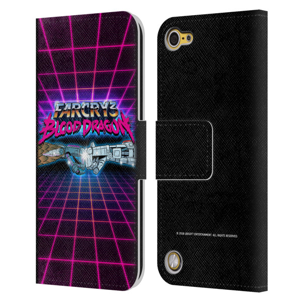 Far Cry 3 Blood Dragon Key Art Fist Bump Leather Book Wallet Case Cover For Apple iPod Touch 5G 5th Gen