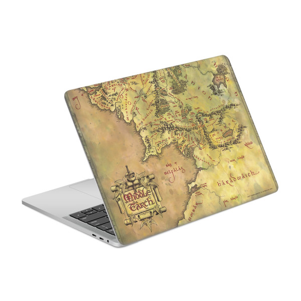 The Lord Of The Rings The Fellowship Of The Ring Graphic Art Map Of The Middle Earth Vinyl Sticker Skin Decal Cover for Apple MacBook Pro 13.3" A1708