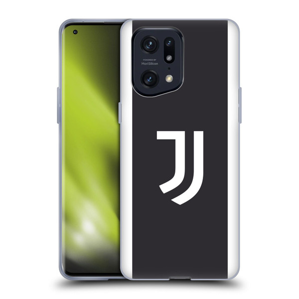 Juventus Football Club 2023/24 Match Kit Third Soft Gel Case for OPPO Find X5 Pro