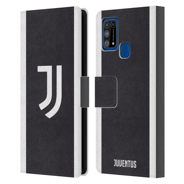 Juventus Football Club 2023/24 Match Kit Third Leather Book Wallet Case Cover For Samsung Galaxy M31 (2020)