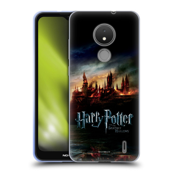 Harry Potter Deathly Hallows VIII Castle Soft Gel Case for Nokia C21