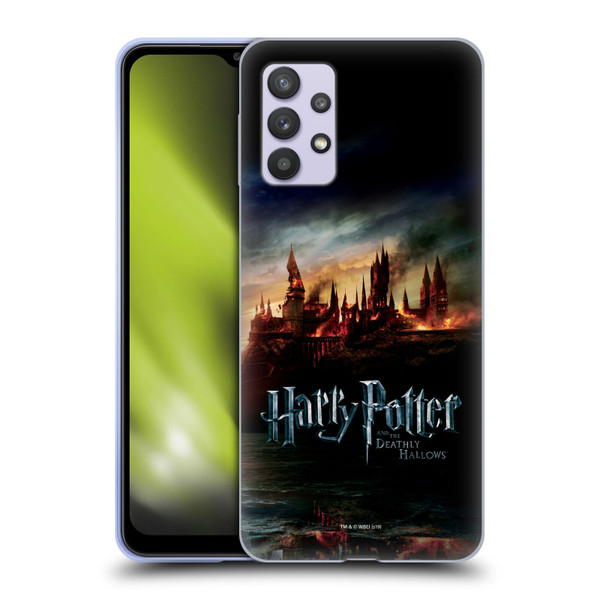 Harry Potter Deathly Hallows VIII Castle Soft Gel Case for Samsung Galaxy A32 5G / M32 5G (2021)