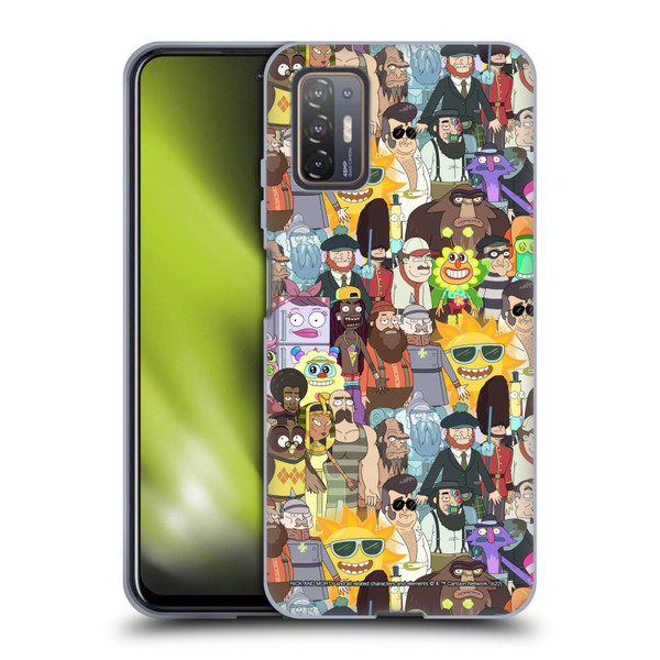 Rick And Morty Season 3 Graphics Parasite Soft Gel Case for HTC Desire 21 Pro 5G