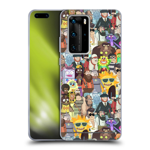 Rick And Morty Season 3 Graphics Parasite Soft Gel Case for Huawei P40 Pro / P40 Pro Plus 5G