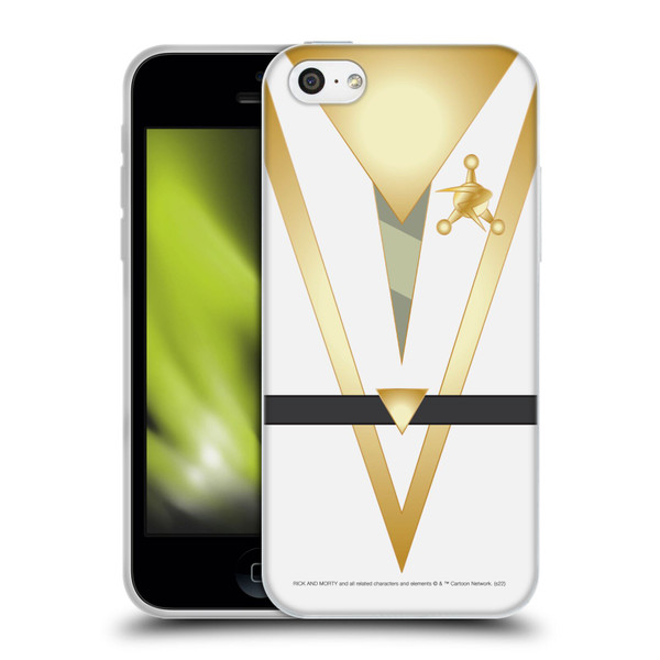 Rick And Morty Season 3 Graphics Council Of Ricks Costume Soft Gel Case for Apple iPhone 5c
