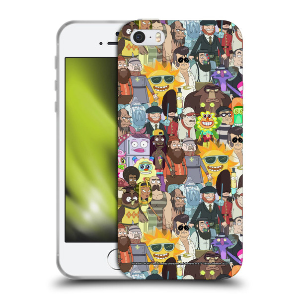 Rick And Morty Season 3 Graphics Parasite Soft Gel Case for Apple iPhone 5 / 5s / iPhone SE 2016