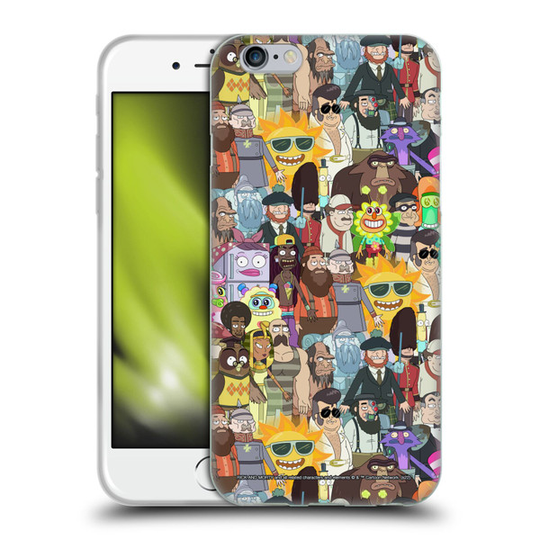 Rick And Morty Season 3 Graphics Parasite Soft Gel Case for Apple iPhone 6 / iPhone 6s