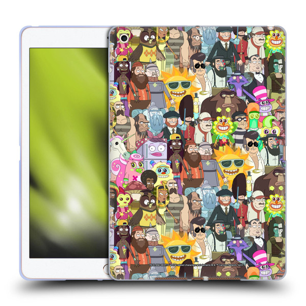 Rick And Morty Season 3 Graphics Parasite Soft Gel Case for Apple iPad 10.2 2019/2020/2021
