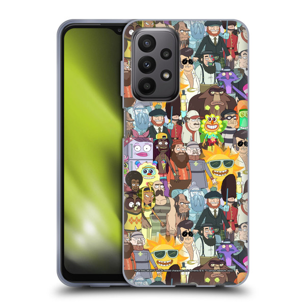 Rick And Morty Season 3 Graphics Parasite Soft Gel Case for Samsung Galaxy A23 / 5G (2022)