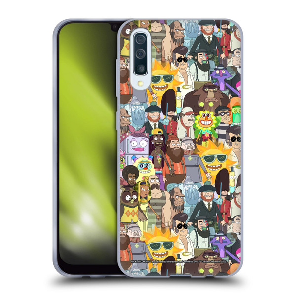 Rick And Morty Season 3 Graphics Parasite Soft Gel Case for Samsung Galaxy A50/A30s (2019)