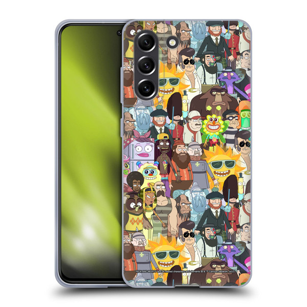 Rick And Morty Season 3 Graphics Parasite Soft Gel Case for Samsung Galaxy S21 FE 5G