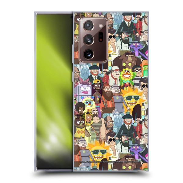 Rick And Morty Season 3 Graphics Parasite Soft Gel Case for Samsung Galaxy Note20 Ultra / 5G
