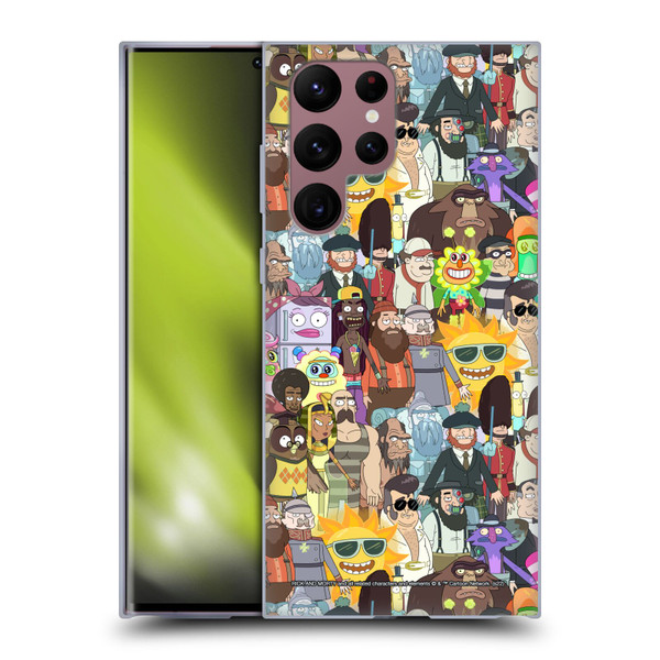 Rick And Morty Season 3 Graphics Parasite Soft Gel Case for Samsung Galaxy S22 Ultra 5G