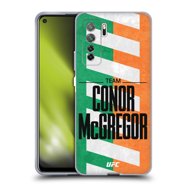 UFC Fighter Team Conor McGregor Flag Soft Gel Case for Huawei Nova 7 SE/P40 Lite 5G
