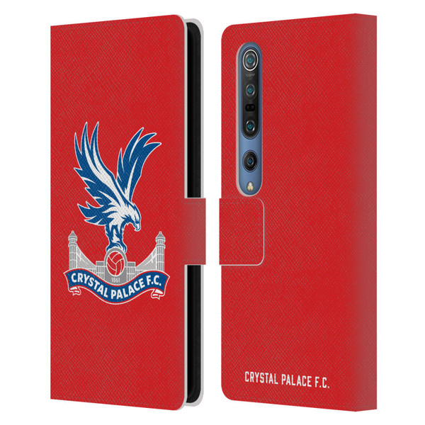 Crystal Palace FC Crest Eagle Leather Book Wallet Case Cover For Xiaomi Mi 10 5G / Mi 10 Pro 5G