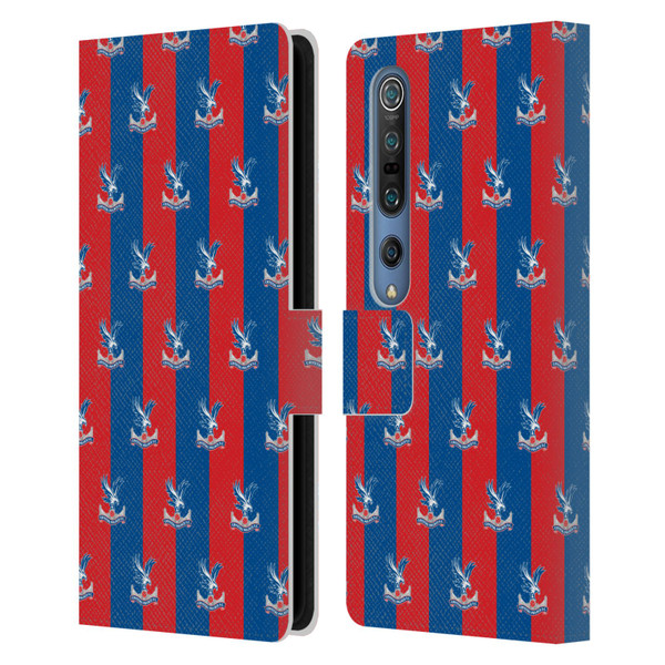 Crystal Palace FC Crest Pattern Leather Book Wallet Case Cover For Xiaomi Mi 10 5G / Mi 10 Pro 5G