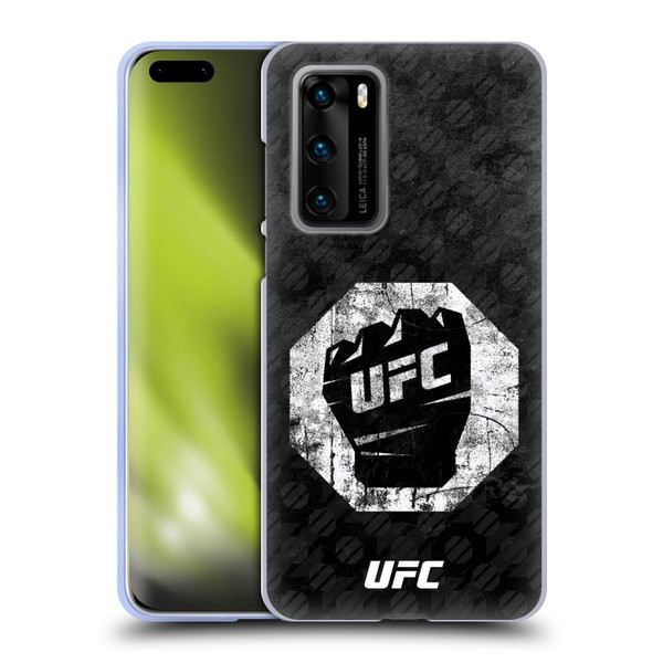 UFC Logo Glove Icon Soft Gel Case for Huawei P40 5G